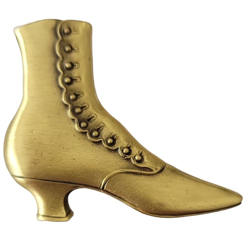 El Museum Replica Victorian Style Ladies Botton Up Shoe Boot Brooch E699